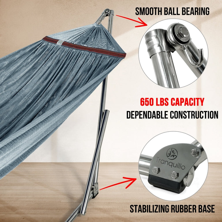 Tranquillo Original Stainless Steel Hammock Stand