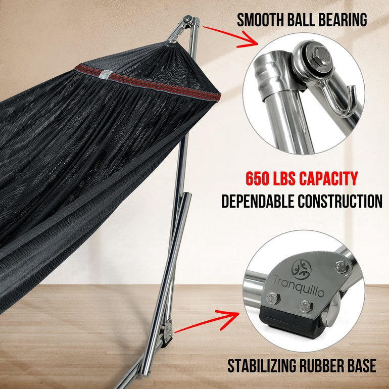 Tranquillo Original Stainless Steel Hammock Stand