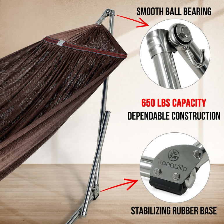 Tranquillo Original Stainless Steel Hammock Stand