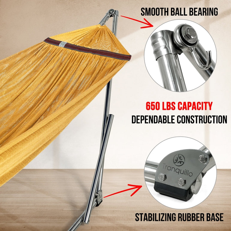 Tranquillo Original Stainless Steel Hammock Stand