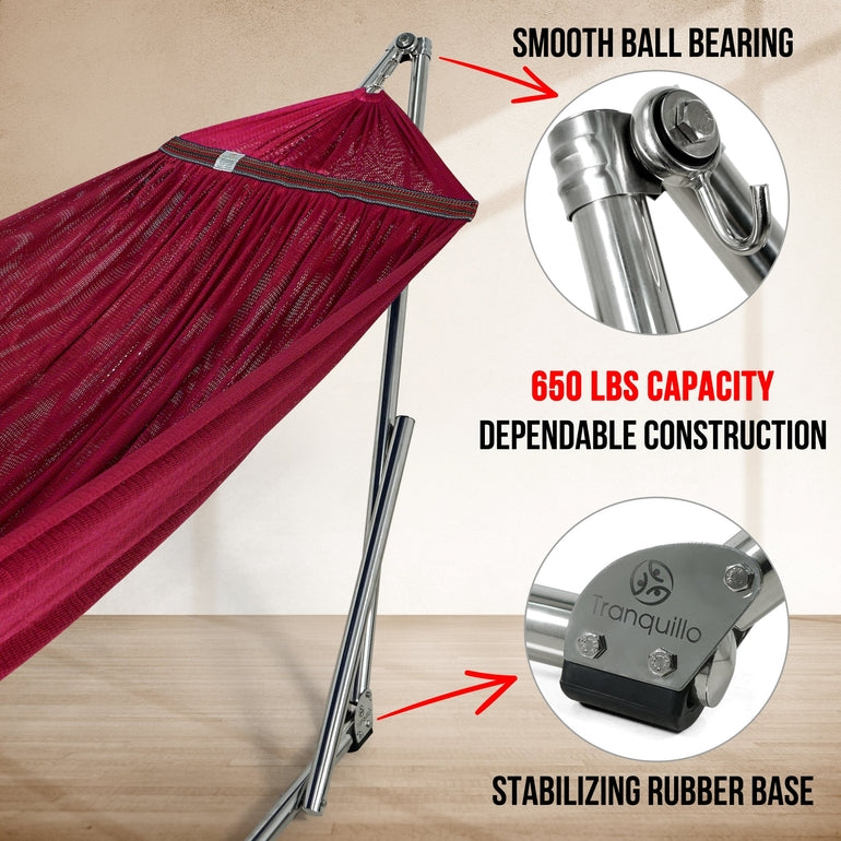 Tranquillo Original Stainless Steel Hammock Stand