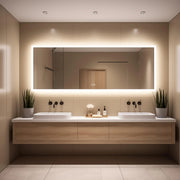 Deluxe Edge Glow LED Bathroom Mirror