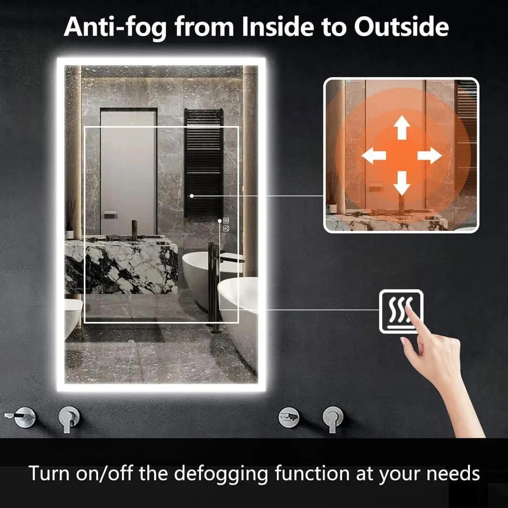 Deluxe Edge Glow LED Bathroom Mirror