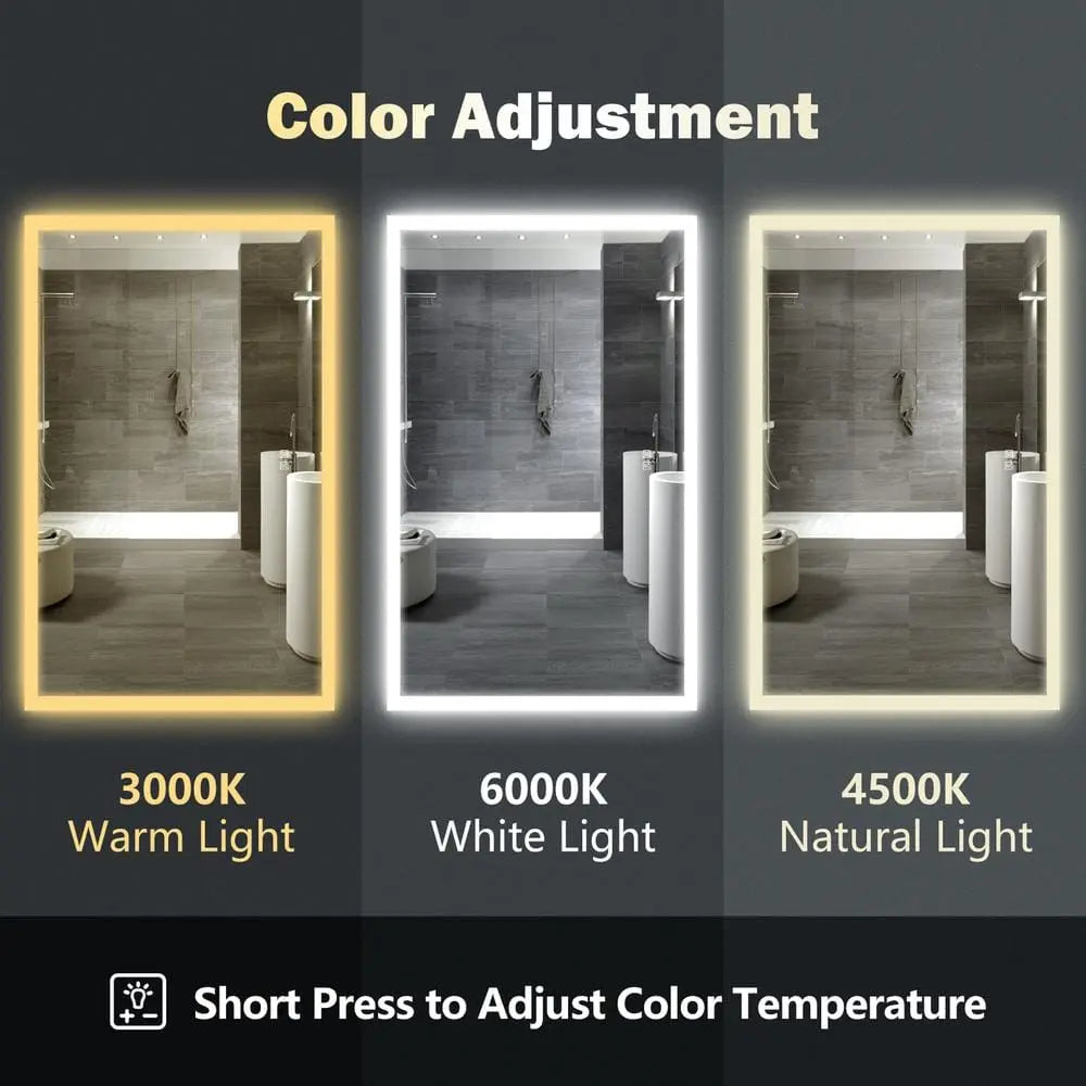 Deluxe Edge Glow LED Bathroom Mirror