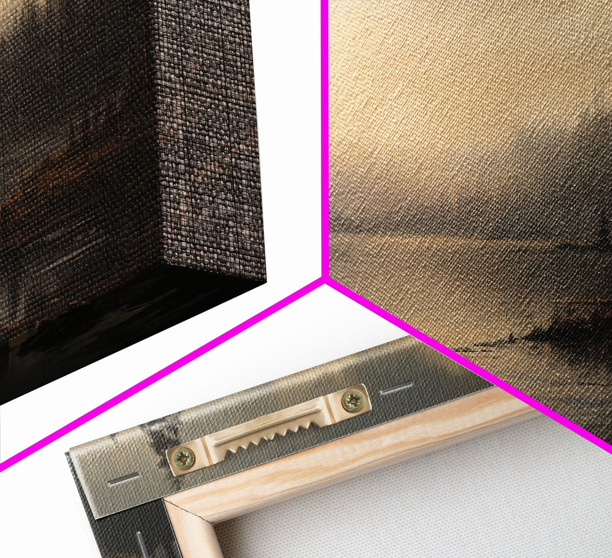 Moody 3 Piece Canvas Wall Art