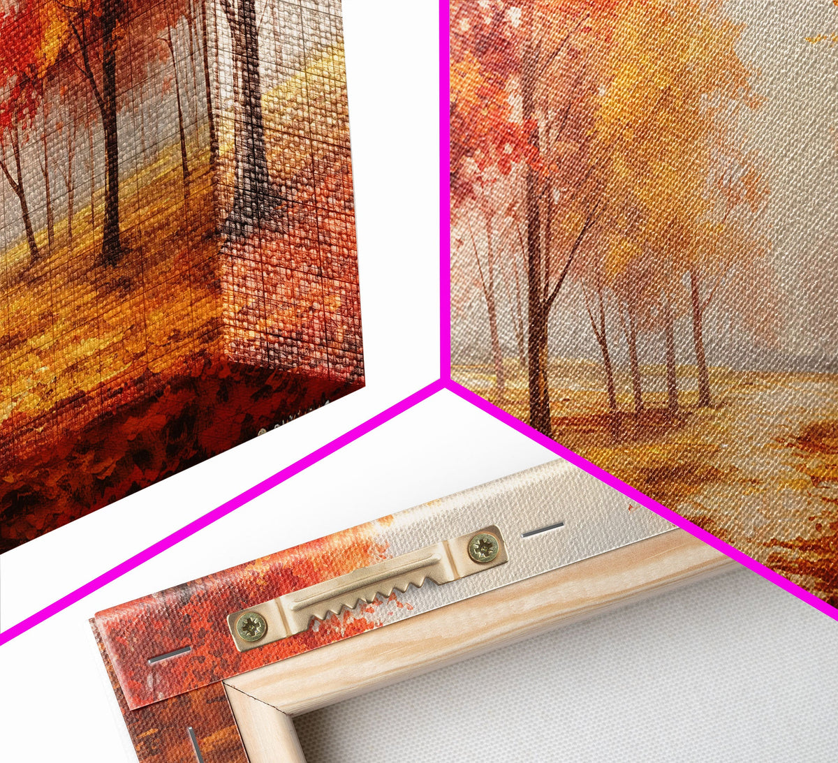 Fall Decor, 3 Piece Wall Art Set, Canvas Prints