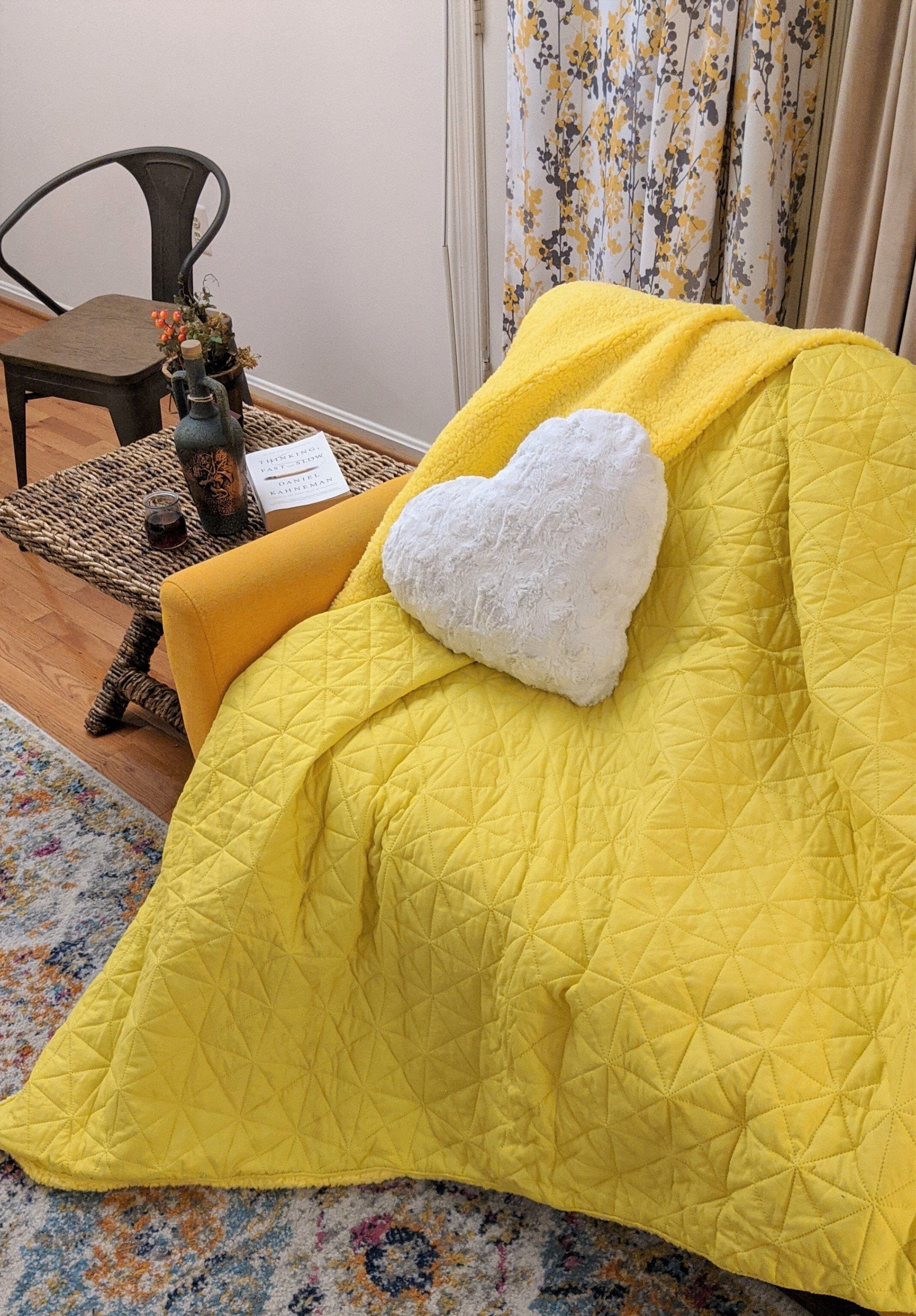 White Roses Romantic Plush Stuffed Heart Throw Pillow