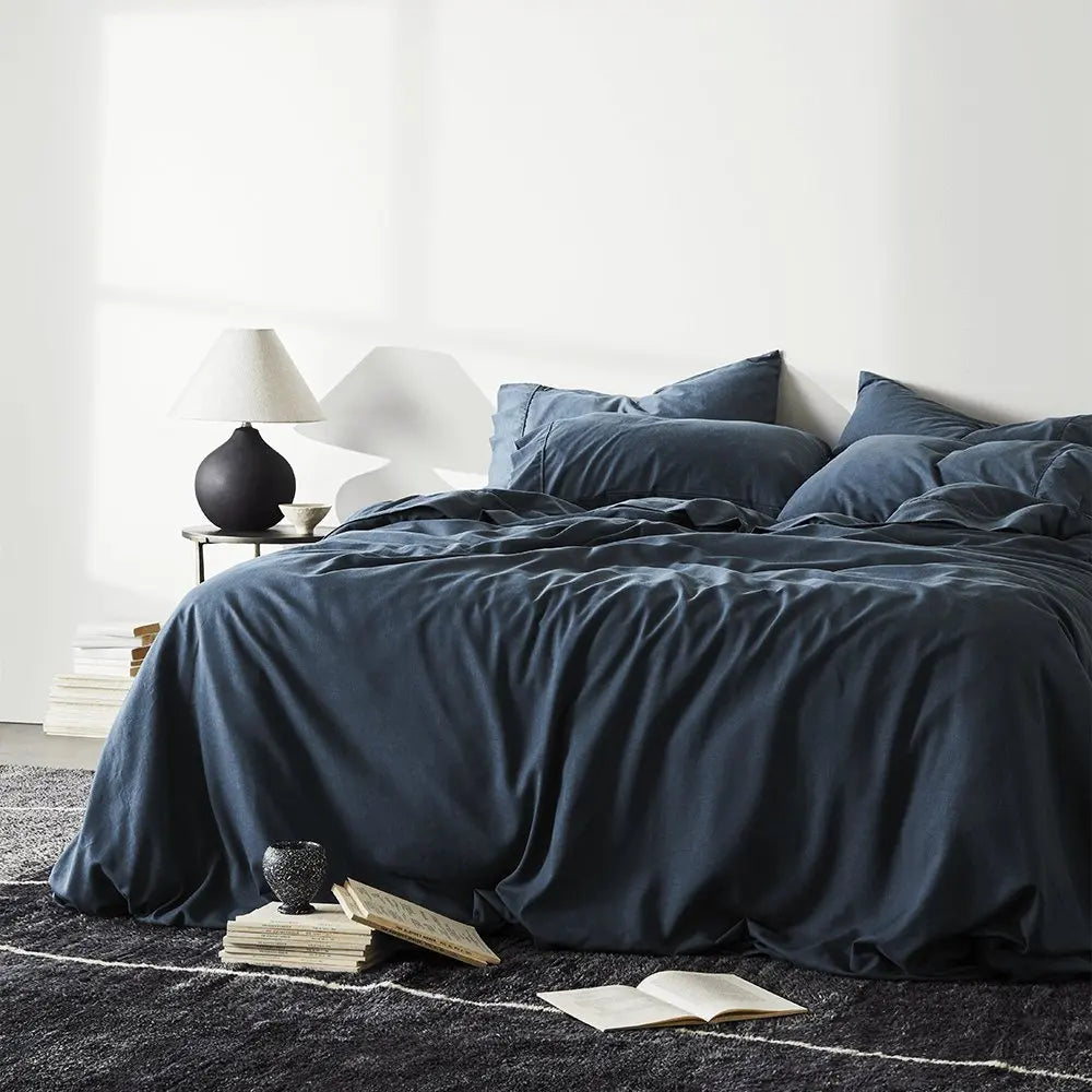 Linen + Bamboo Duvet Cover