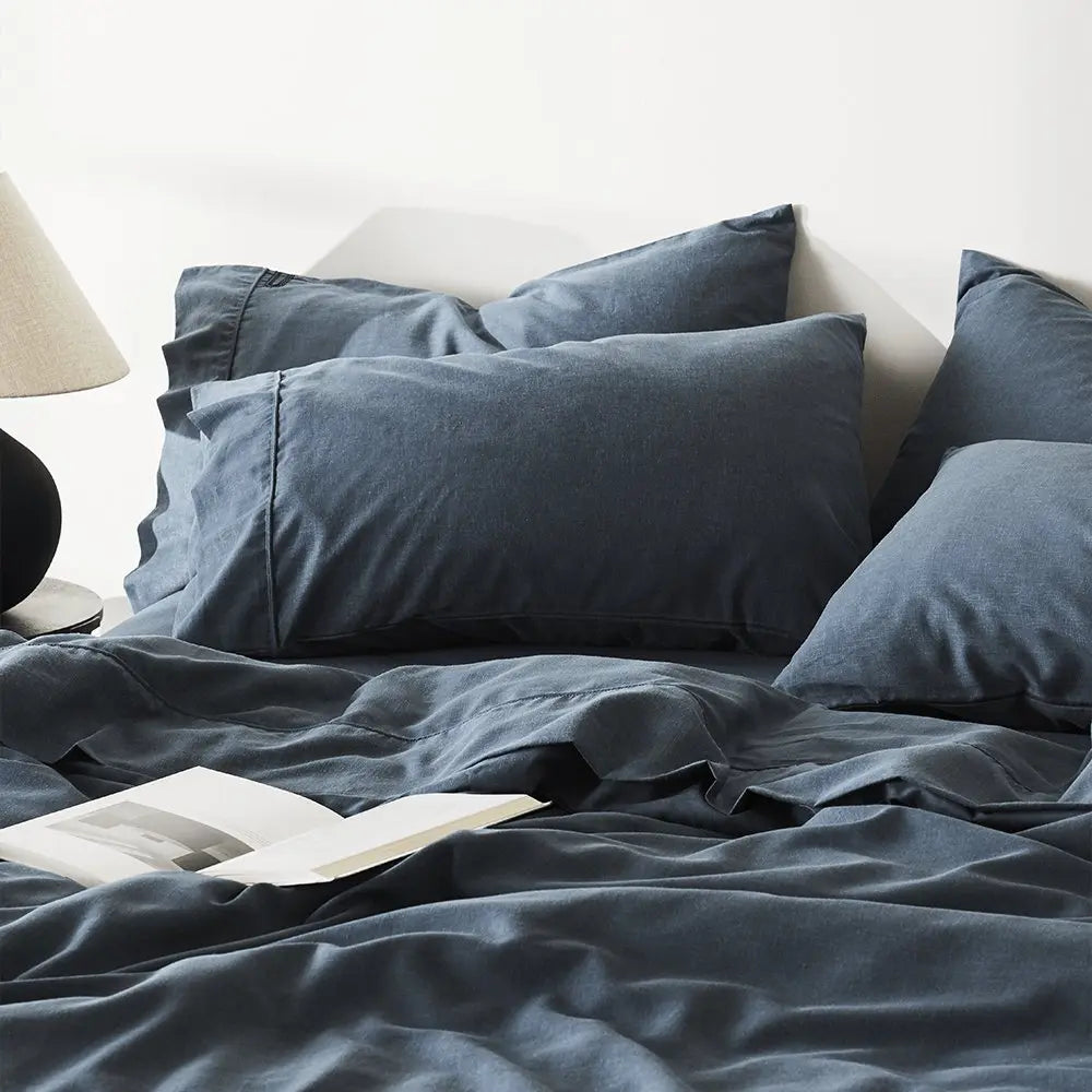 Linen + Bamboo Duvet Cover