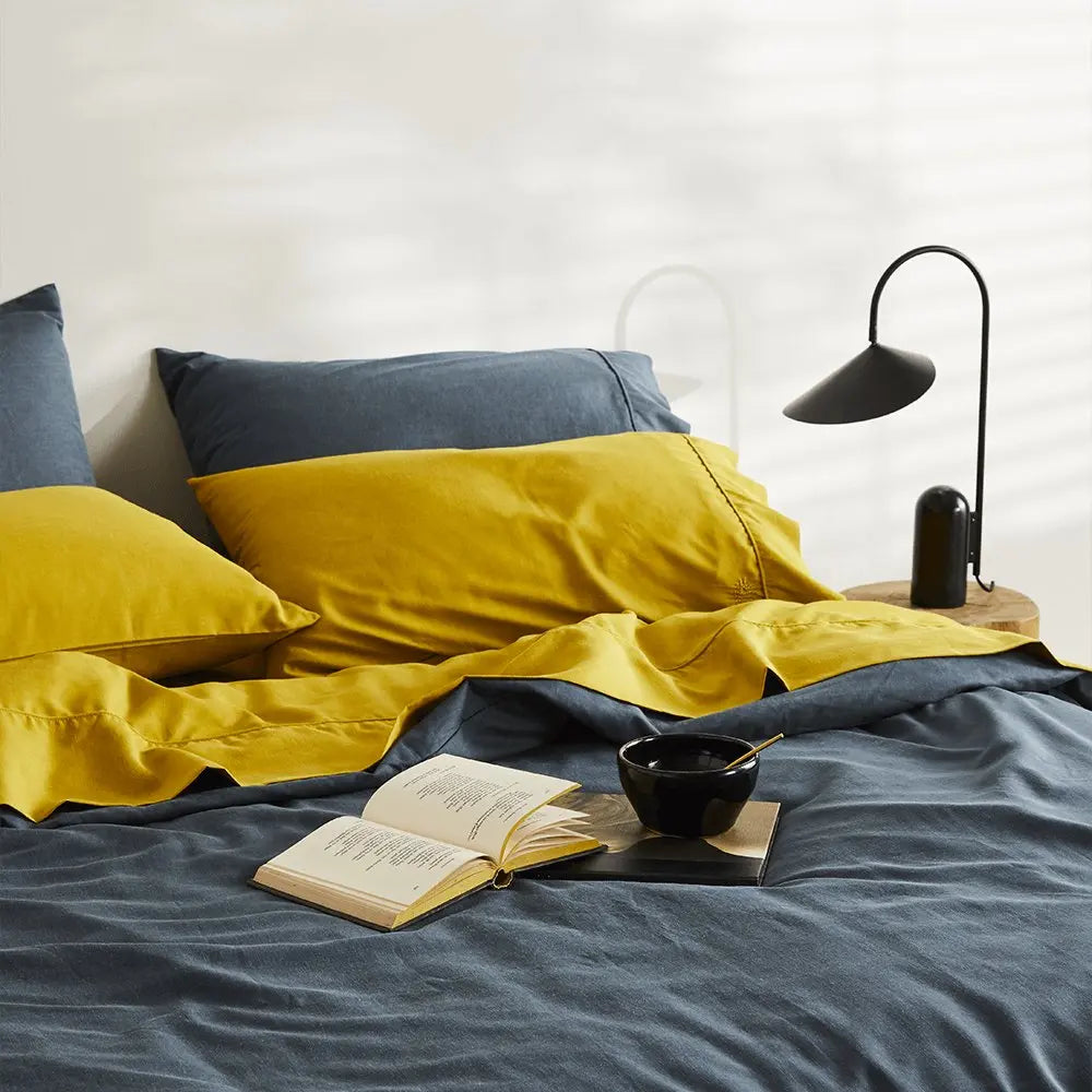 Linen + Bamboo Duvet Cover