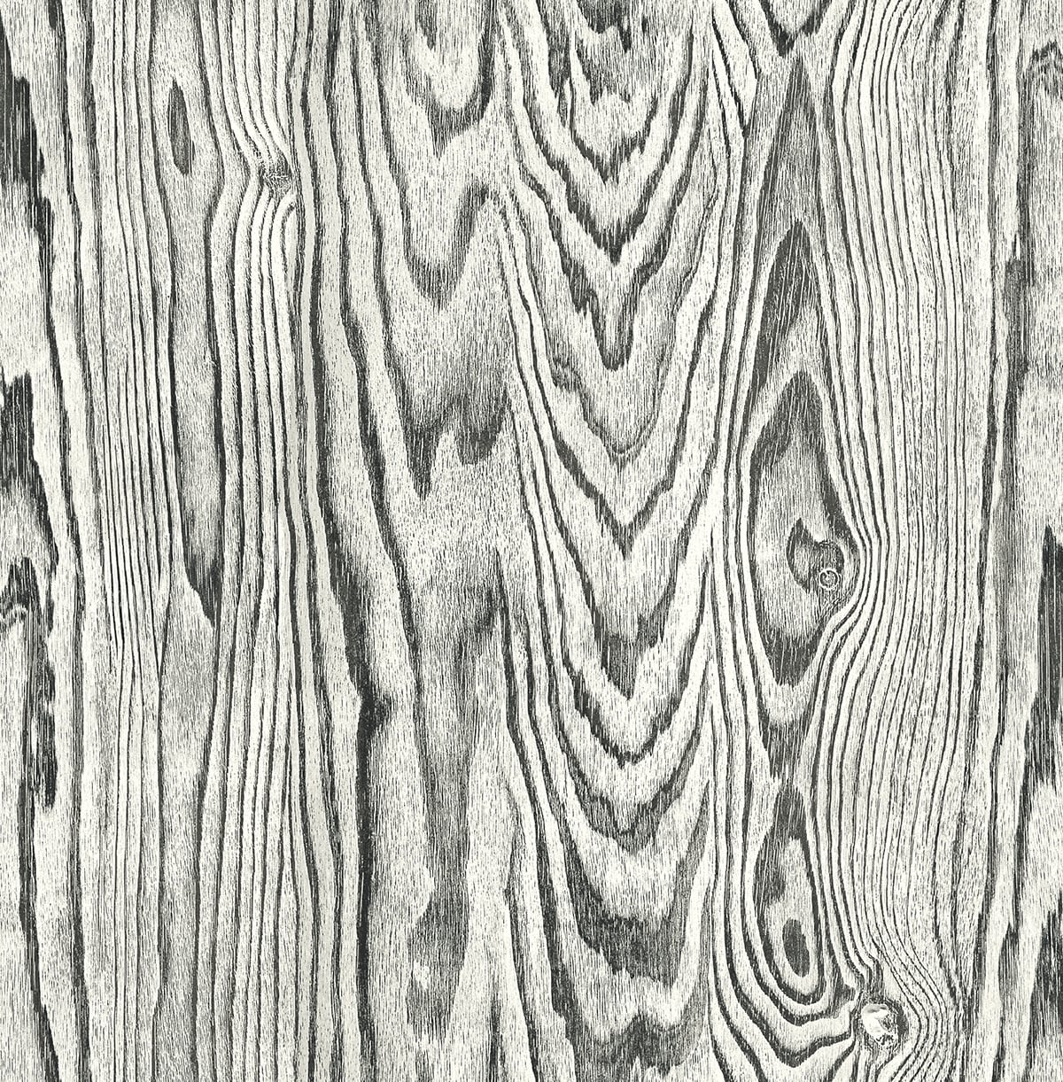 Japandi Style Nina Faux Woodgrain Unpasted Wallpaper