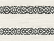 Alani Geo Stripe Embossed Vinyl Unpasted Wallpaper