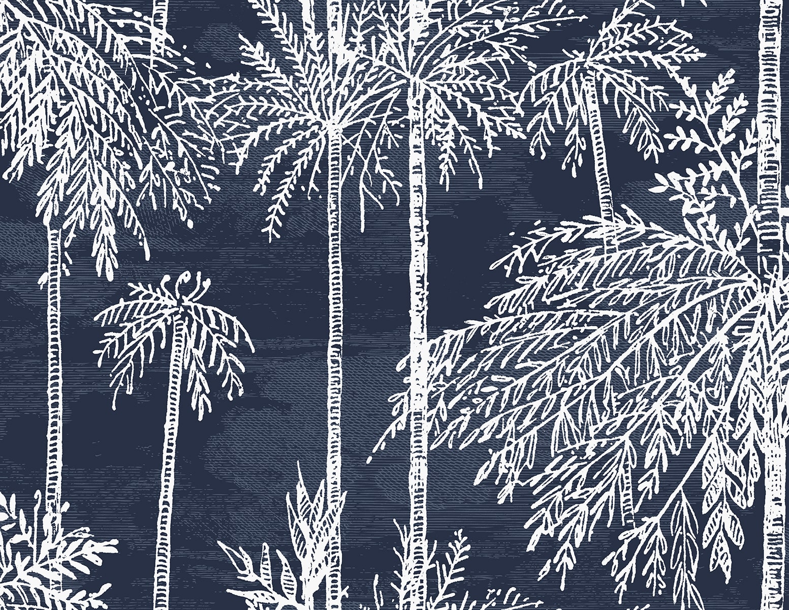 Palm Grove Embossed Vinyl Unpasted Wallpaper