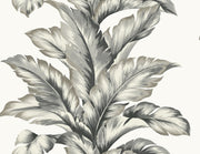 Banana Springs Palm Leaf Embossed Vinyl Unpasted Wallpaper