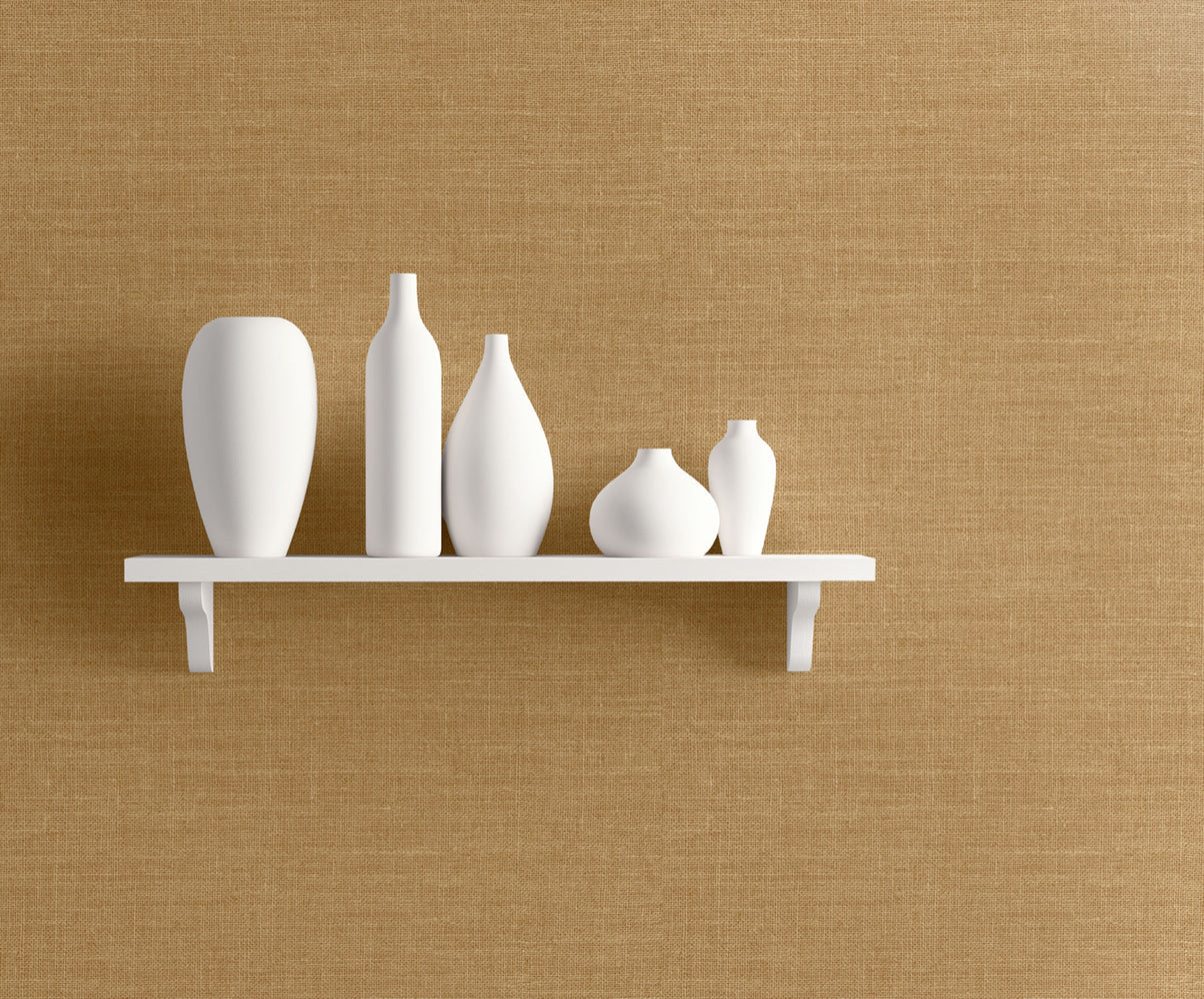 Living with Art Hopsack Embossed Vinyl Unpasted Wallpaper