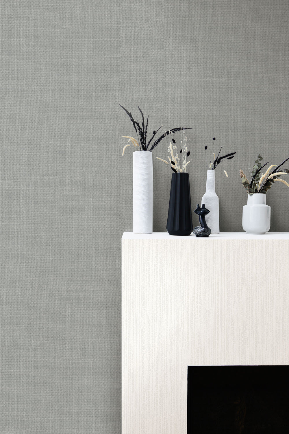 Living with Art Hopsack Embossed Vinyl Unpasted Wallpaper
