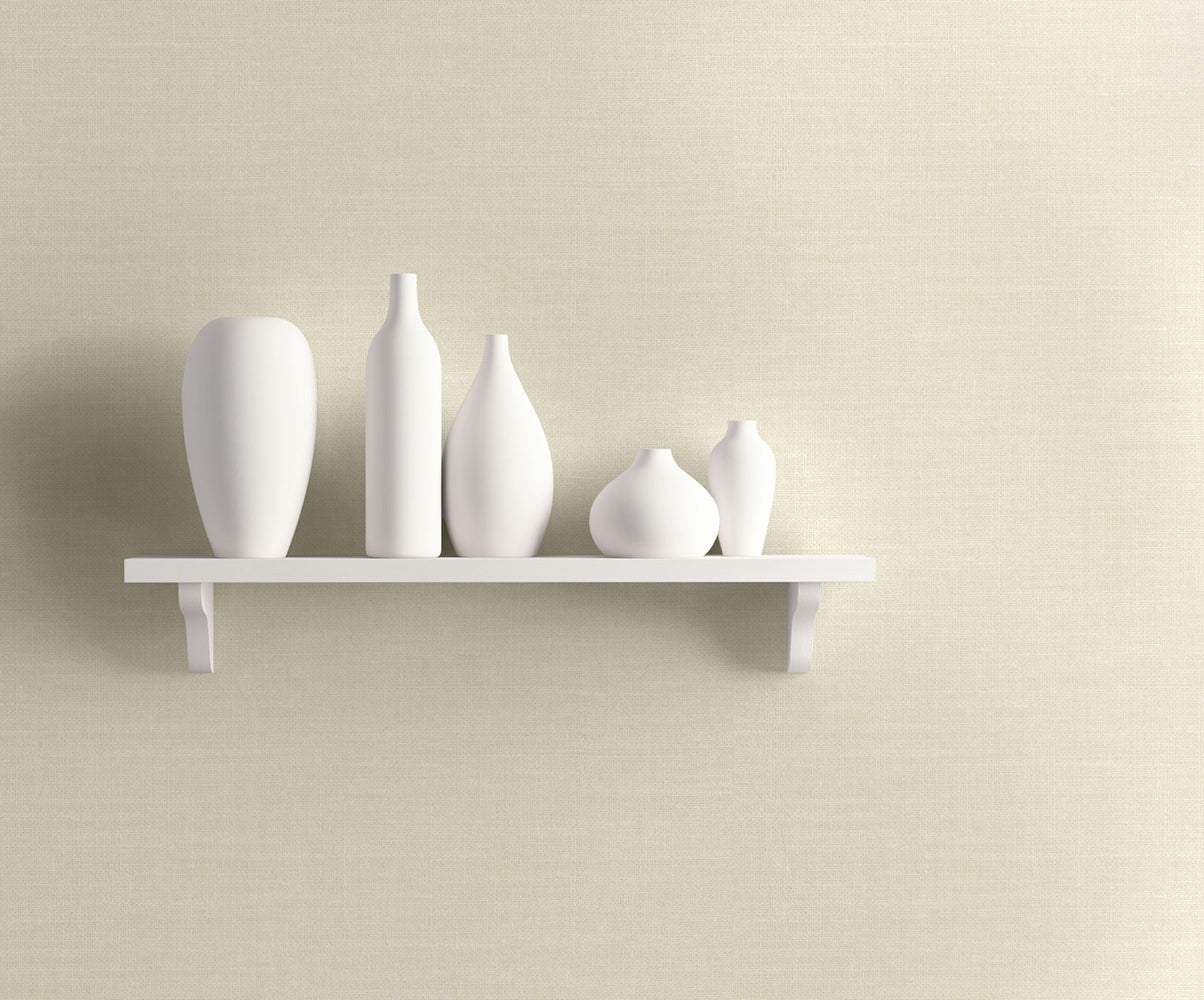 Living with Art Hopsack Embossed Vinyl Unpasted Wallpaper