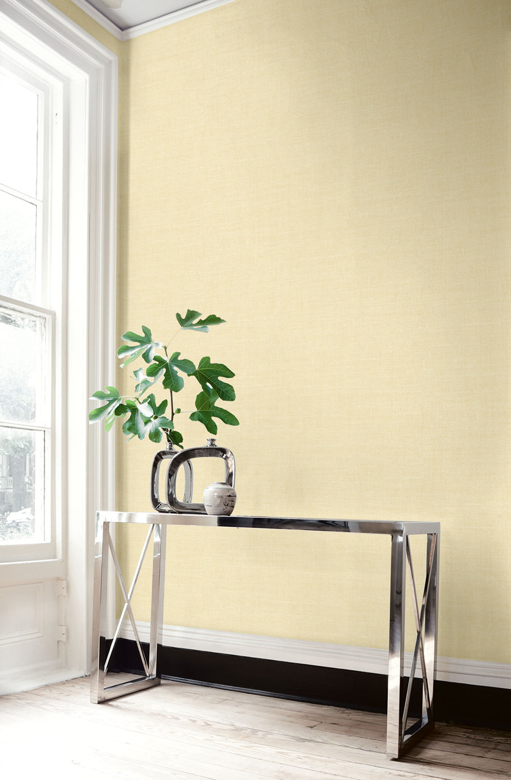 Living with Art Hopsack Embossed Vinyl Unpasted Wallpaper