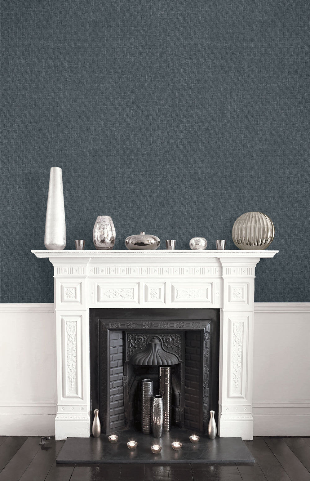 Living with Art Hopsack Embossed Vinyl Unpasted Wallpaper