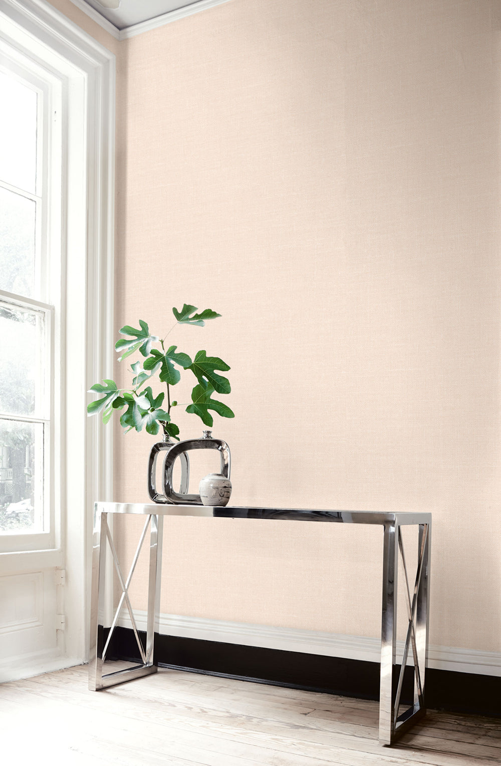 Living with Art Hopsack Embossed Vinyl Unpasted Wallpaper