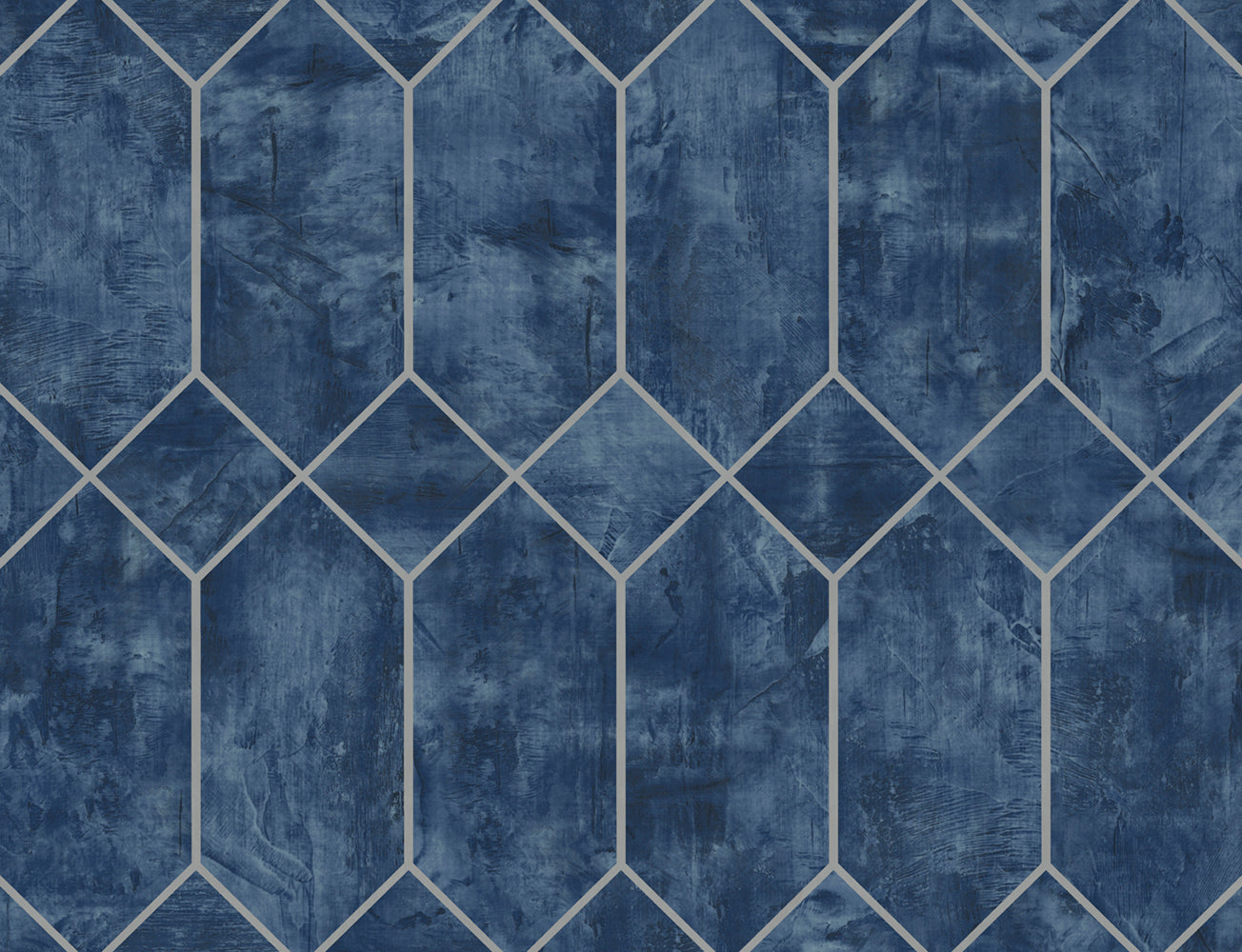 Living with Art Geometric Faux Unpasted Wallpaper