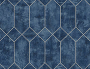 Living with Art Geometric Faux Unpasted Wallpaper