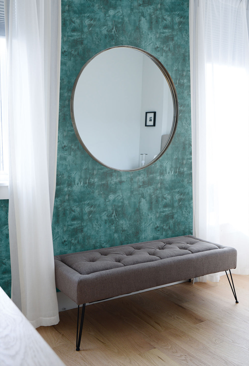 Living with Art Rustic Stucco Faux Unpasted Wallpaper