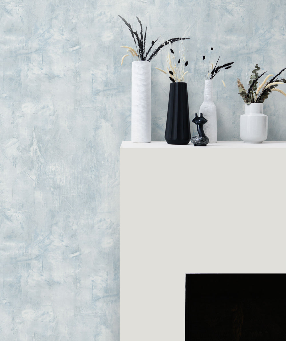 Living with Art Rustic Stucco Faux Unpasted Wallpaper