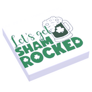 Let's Get Shamrocked St. Patrick's Day LEGO Tile