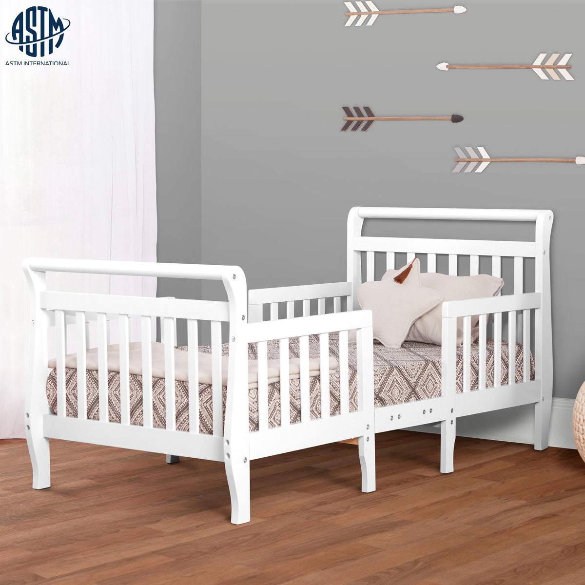 Dream On Me Emma 3 in 1 Convertible Toddler Bed