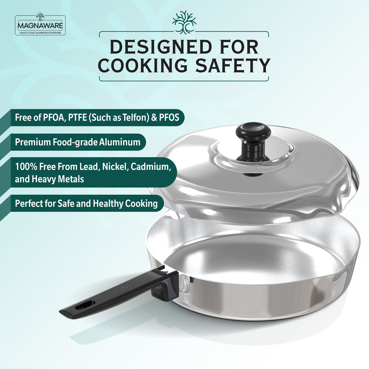 Magnaware 10 Inch Sauté Pan with Lid