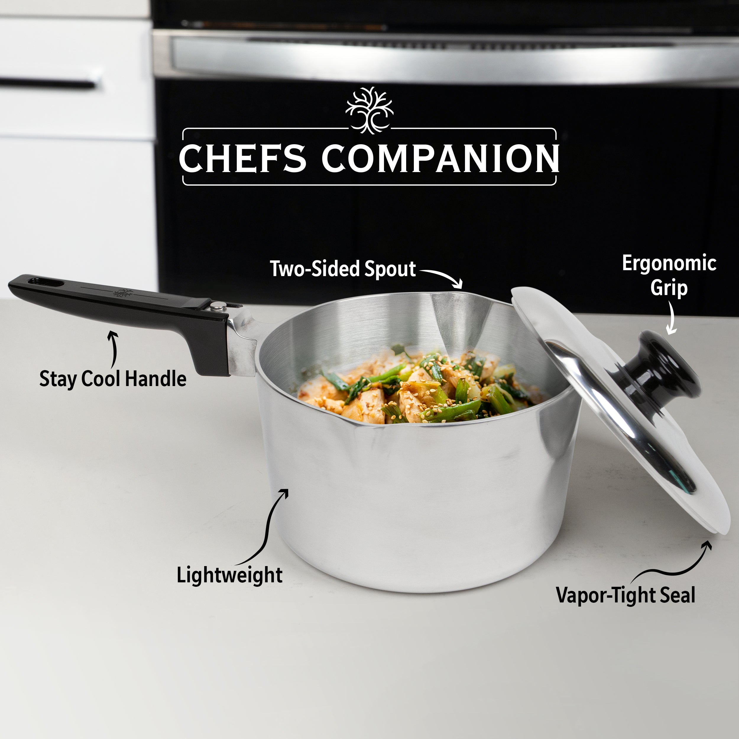 Magnaware 3 Quart Sauce Pan with Lid