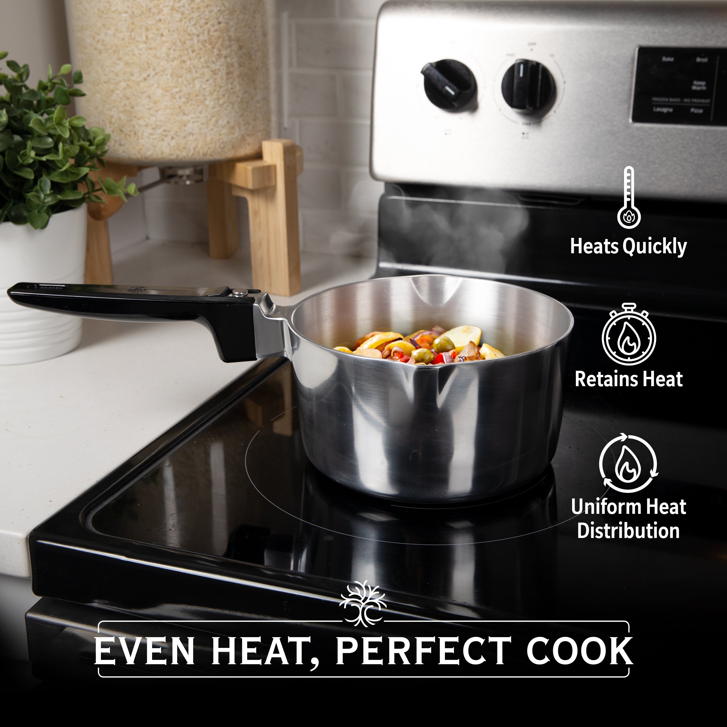 Magnaware 2 Quart Sauce Pan with Lid