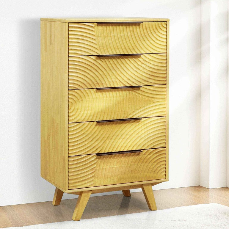 Acacia Harmony Dresser with 5 Drawers