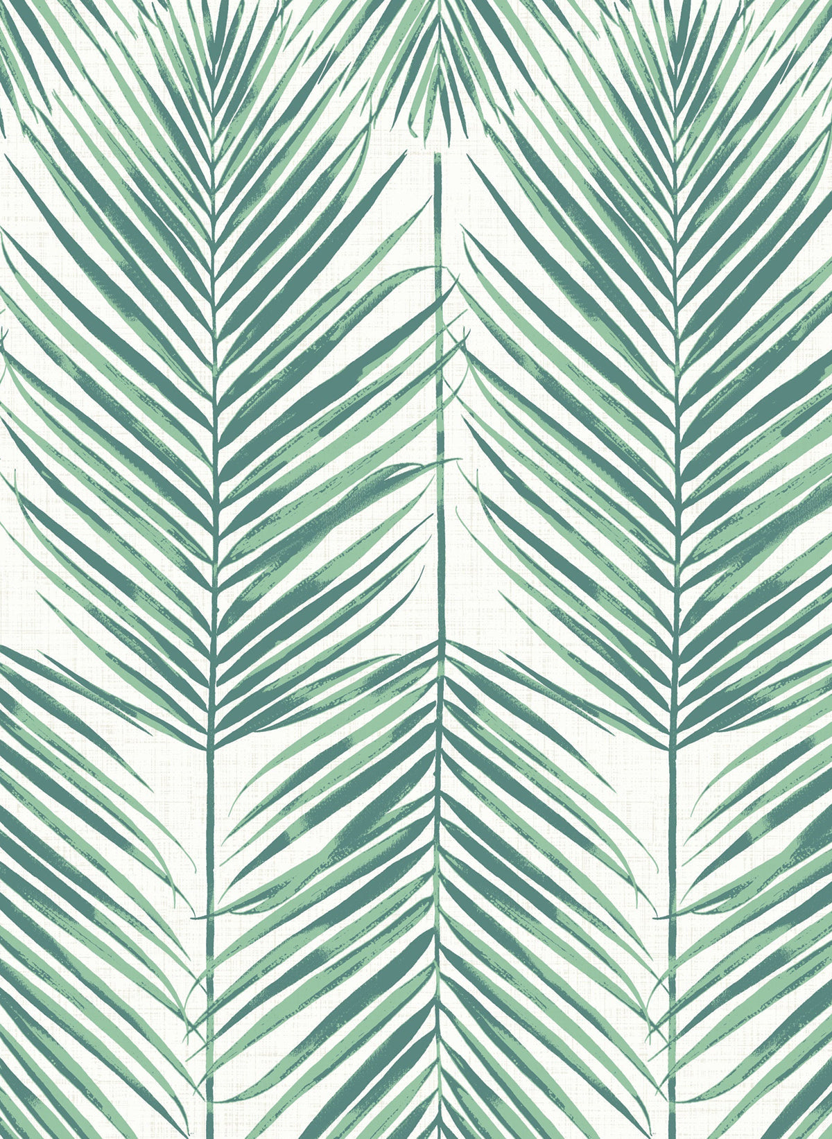 Beach House Paradise Palm Leaf Unpasted Wallpaper