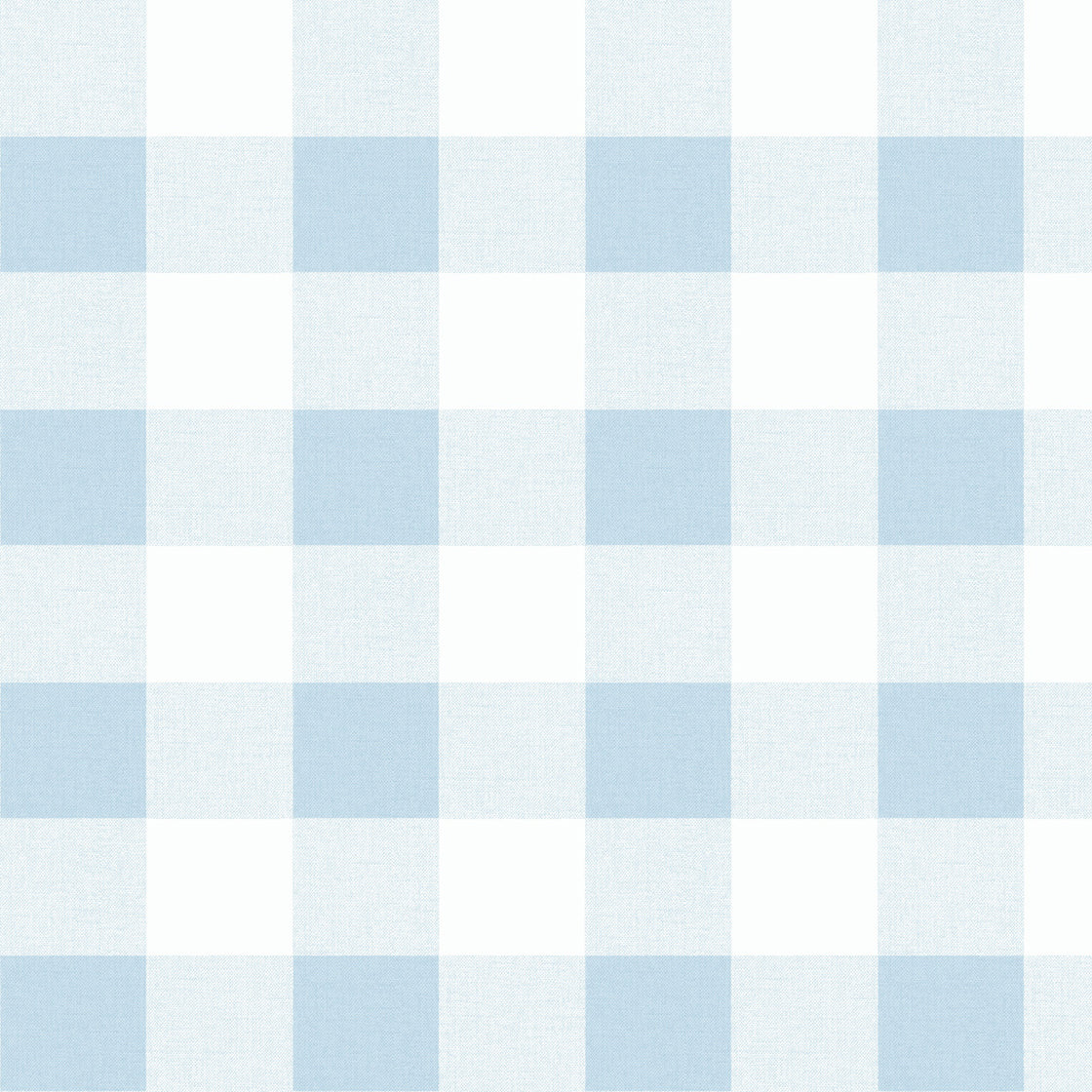 Beach House Picnic Plaid Coastal Unpasted Wallpaper