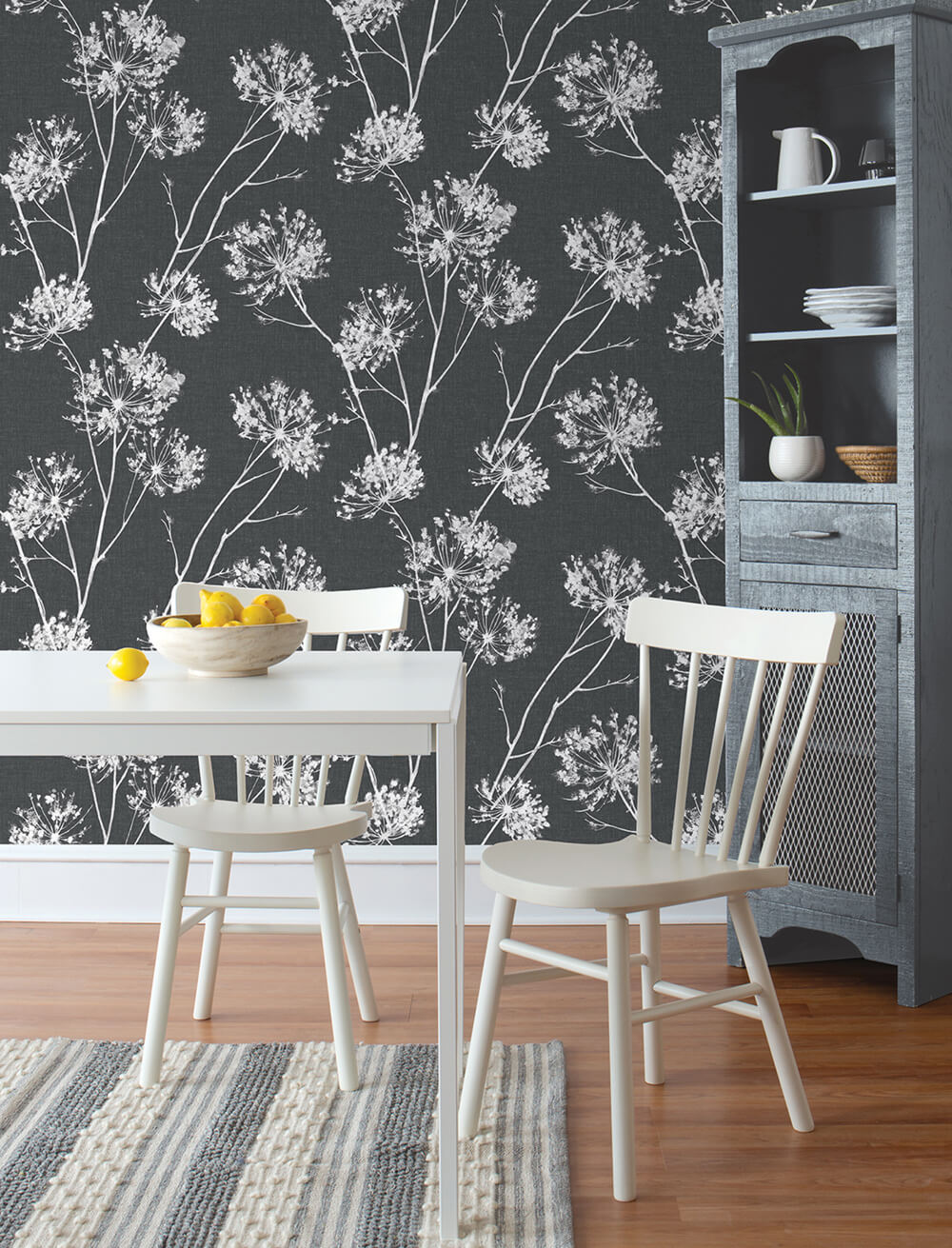 One O'Clocks Botanical Peel and Stick Removable Wallpaper