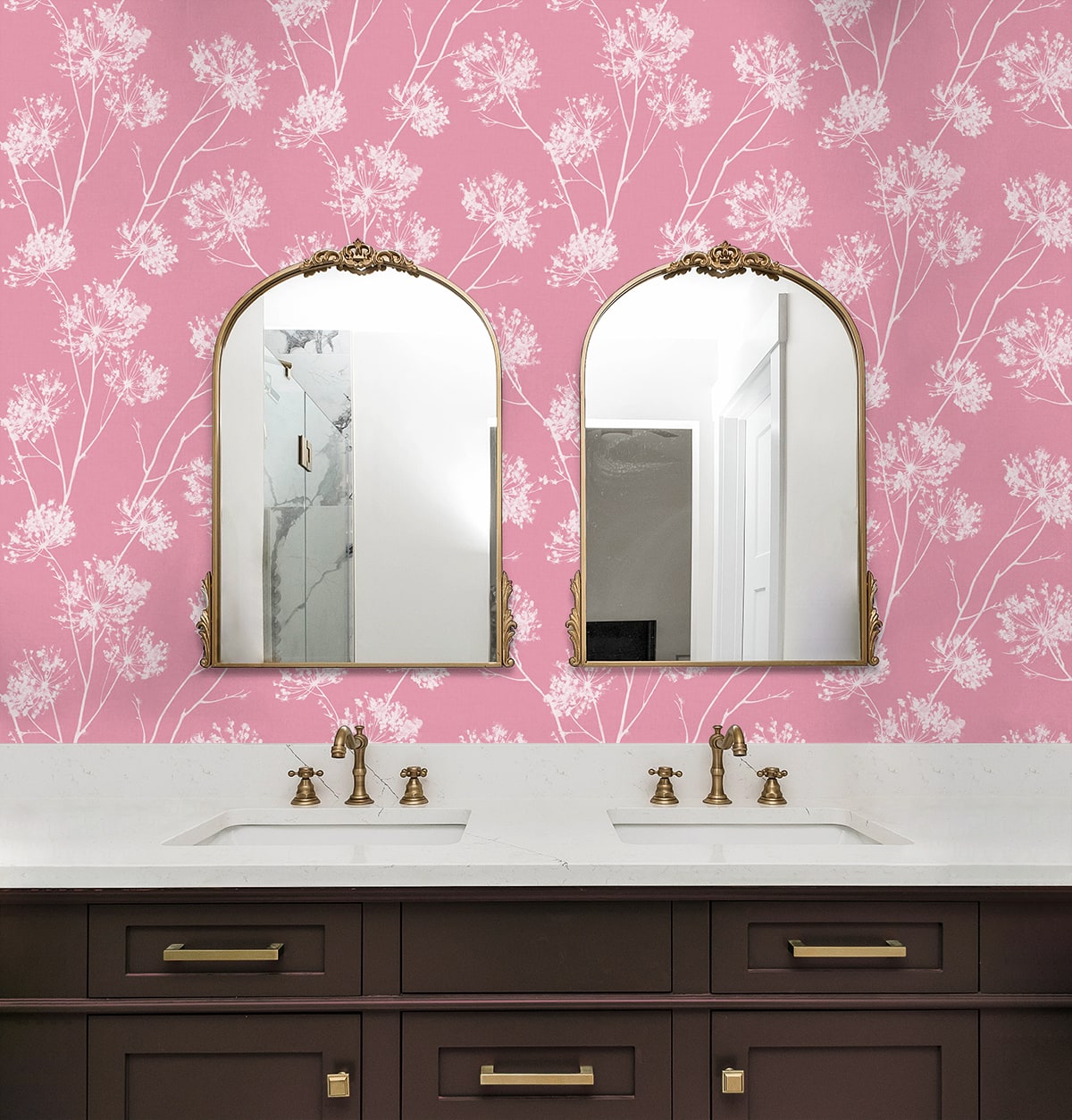 One O'Clocks Botanical Peel and Stick Removable Wallpaper