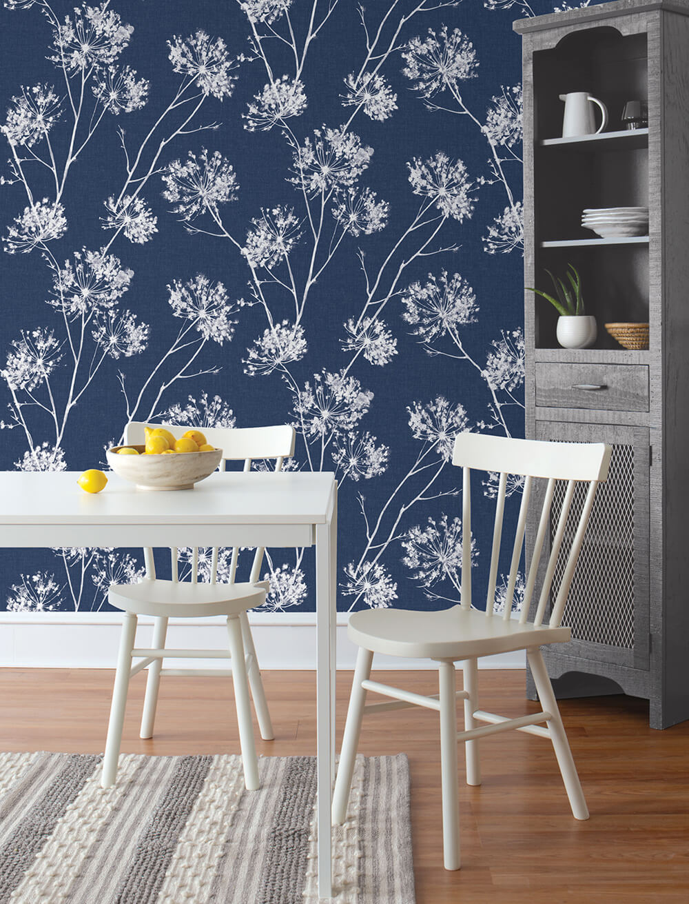 One O'Clocks Botanical Peel and Stick Removable Wallpaper