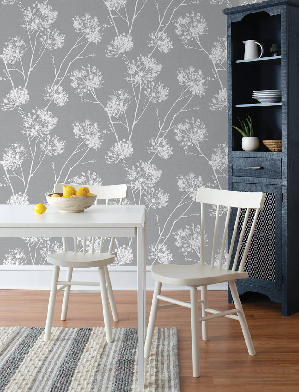 One O'Clocks Botanical Peel and Stick Removable Wallpaper
