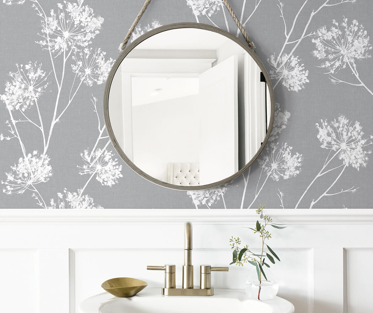 One O'Clocks Botanical Peel and Stick Removable Wallpaper