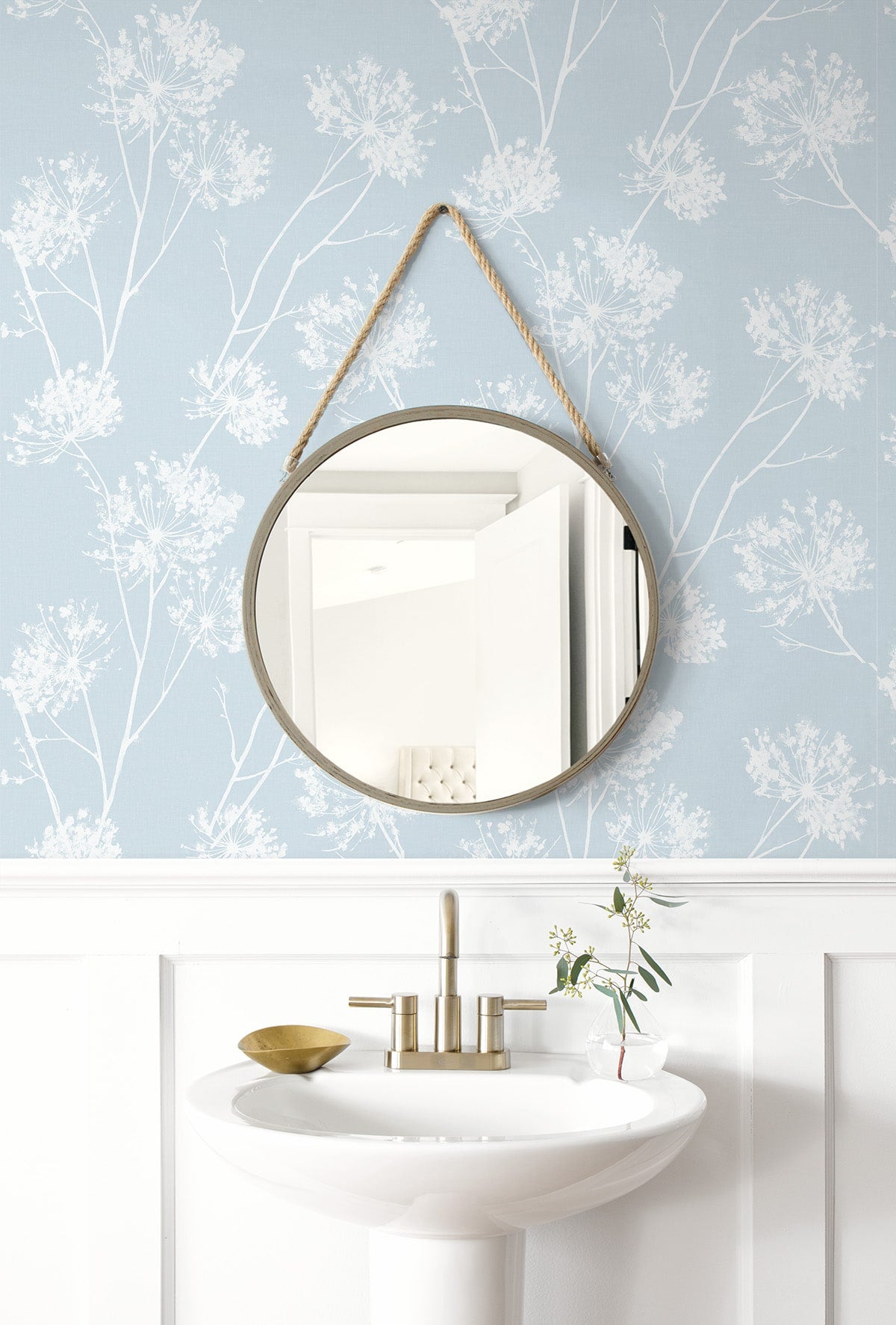 One O'Clocks Botanical Peel and Stick Removable Wallpaper