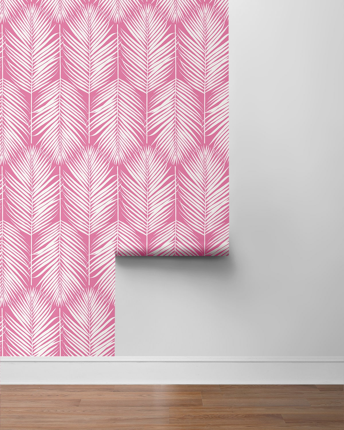 Palm Silhouette Peel and Stick Removable Wallpaper