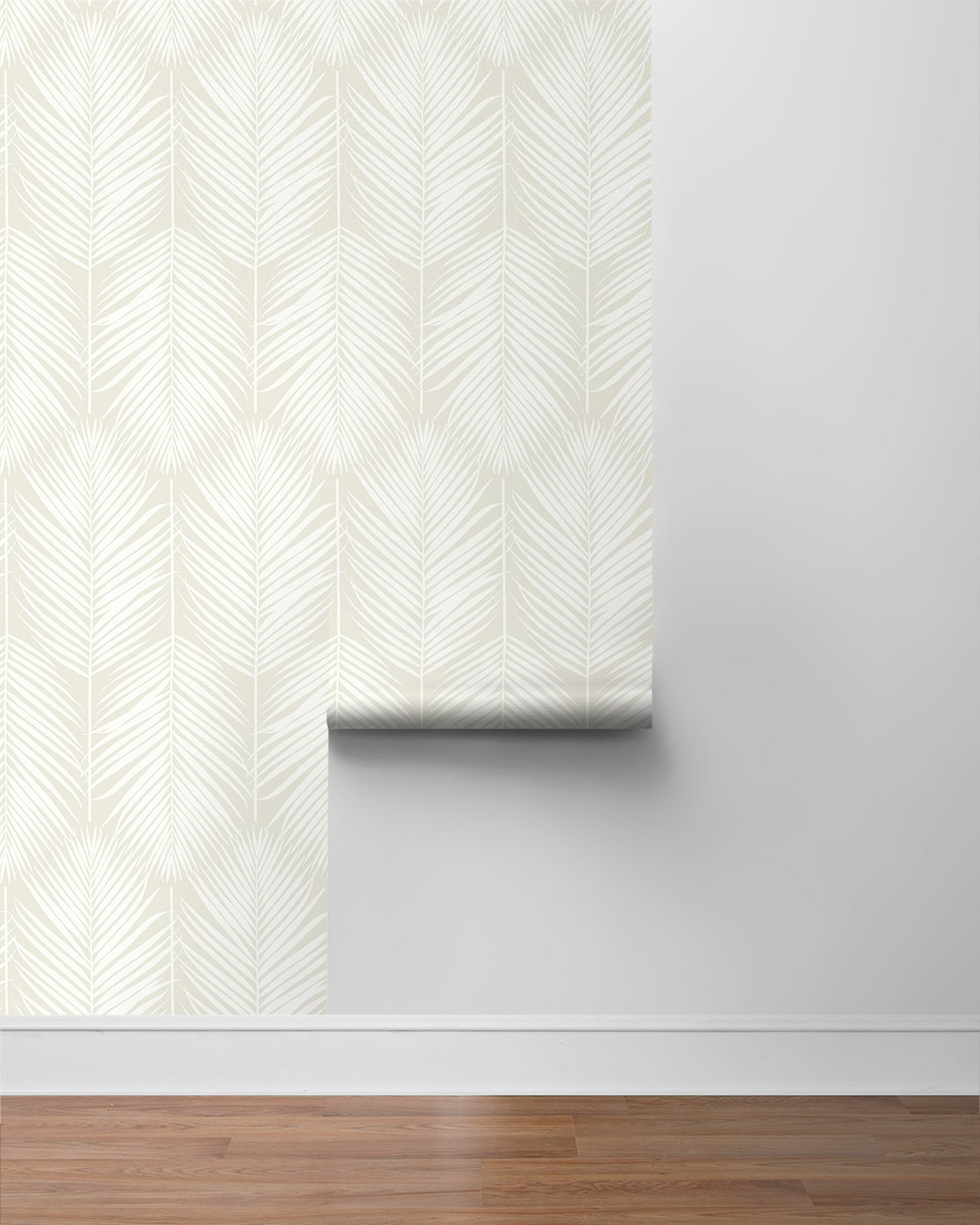 Palm Silhouette Peel and Stick Removable Wallpaper