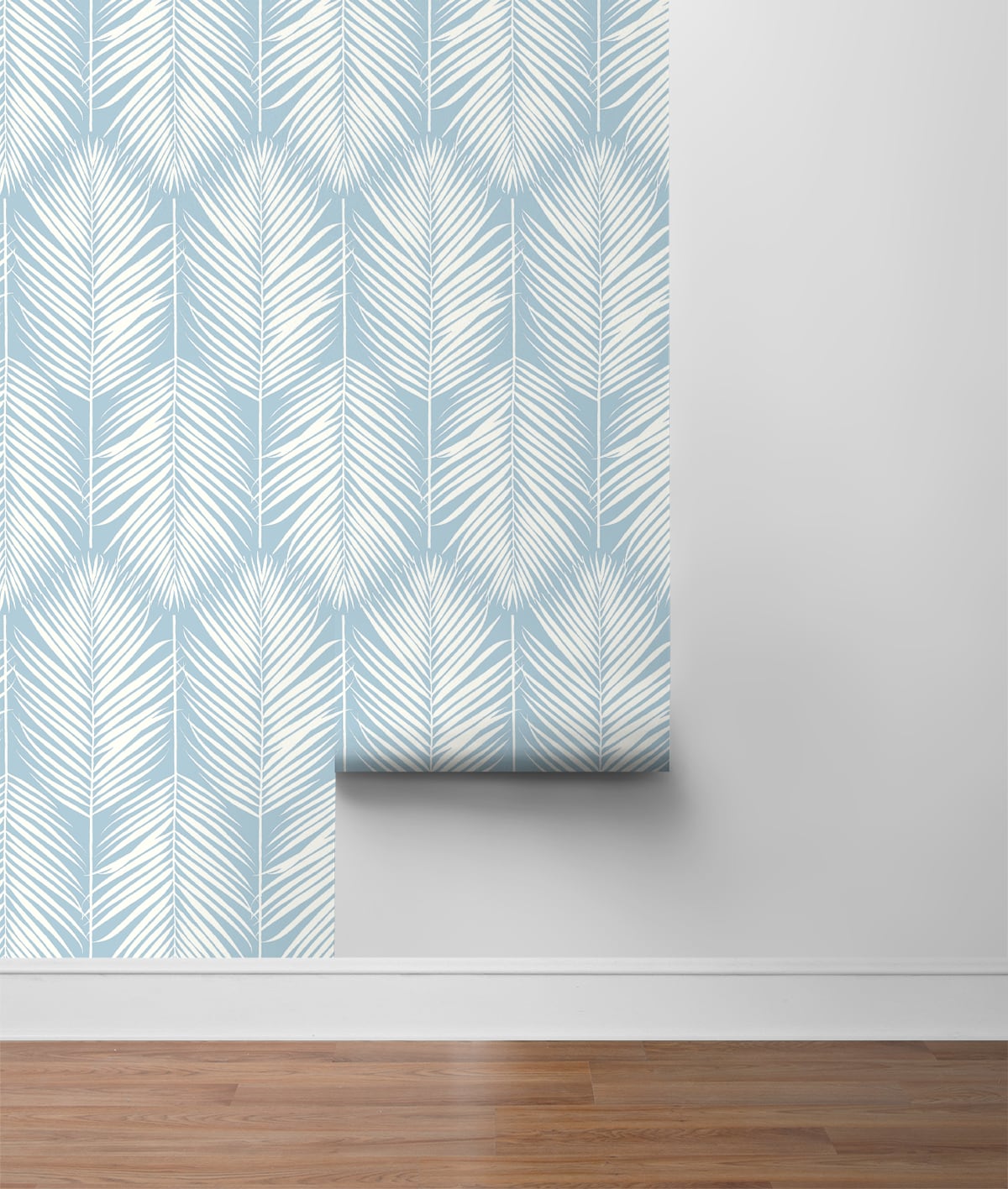 Palm Silhouette Peel and Stick Removable Wallpaper