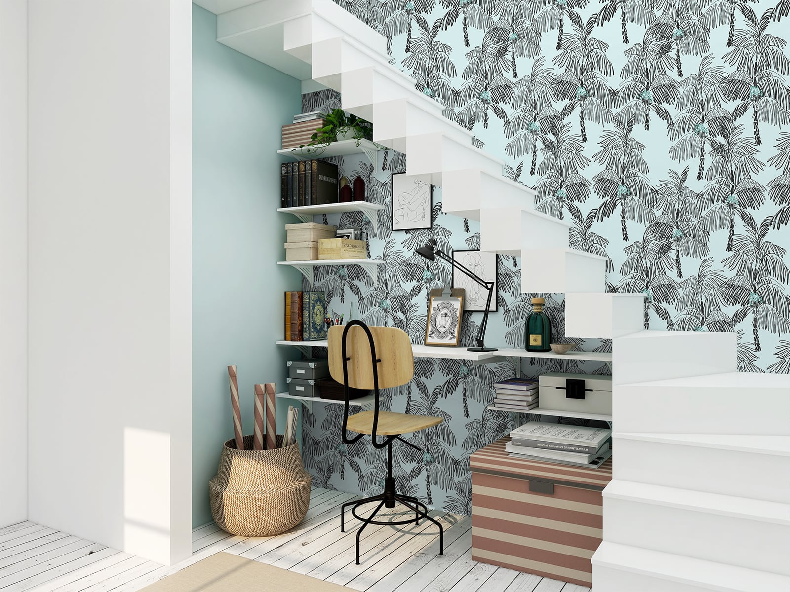Palm Beach Peel and Stick Removable Wallpaper