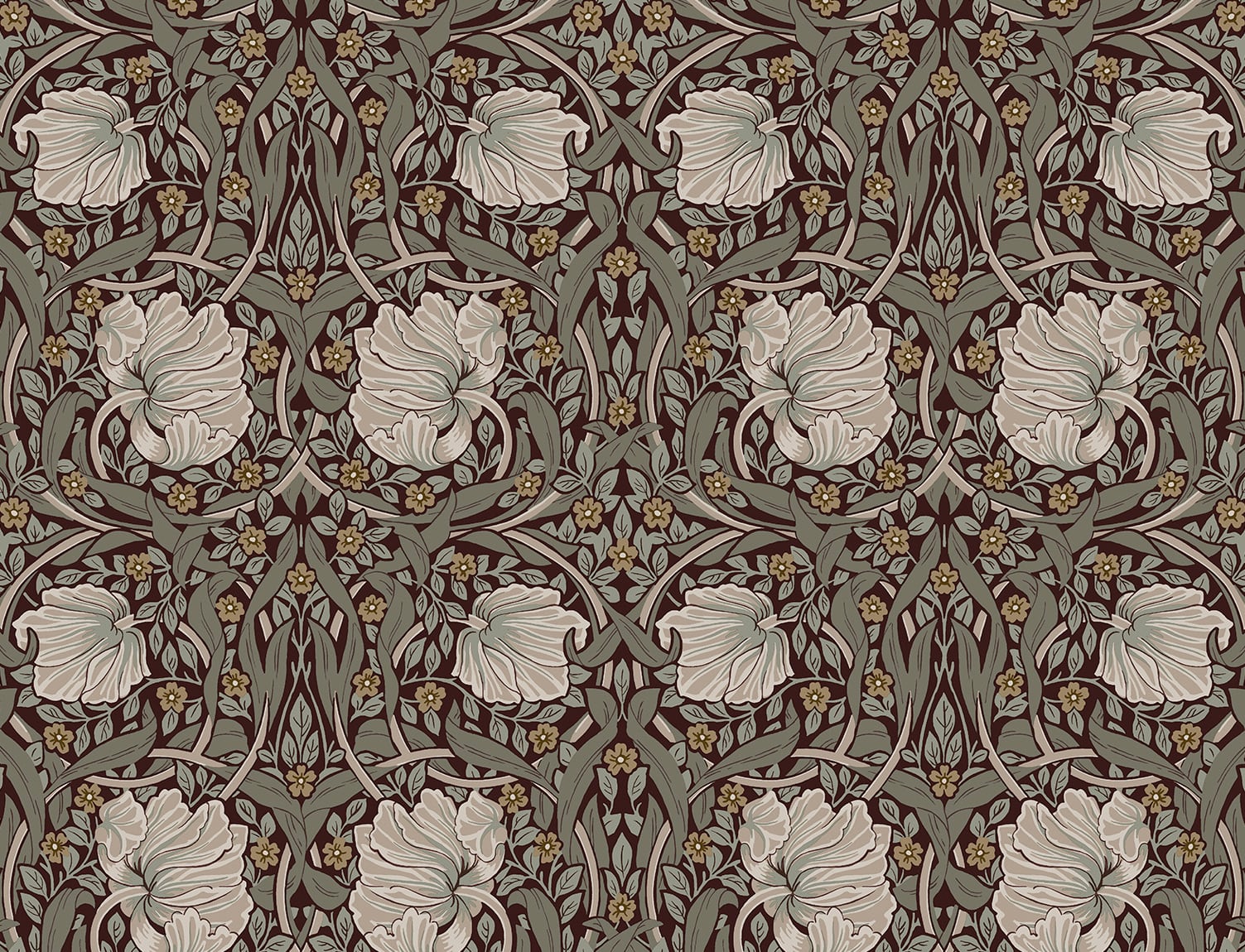 Primrose Floral Peel and Stick Removable Wallpaper