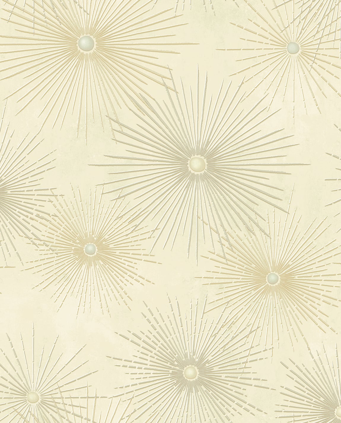 Silverdale Starburst Peel and Stick Removable Wallpaper