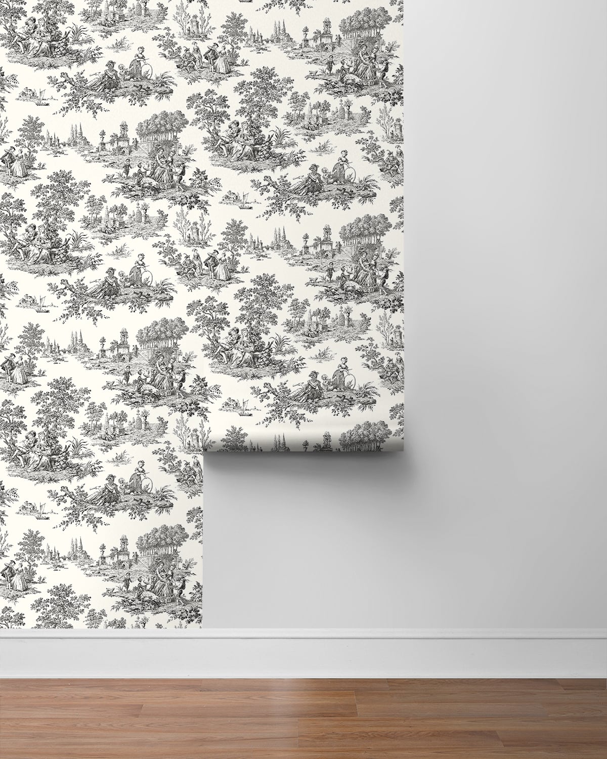 Chateau Toile Peel and Stick Removable Wallpaper