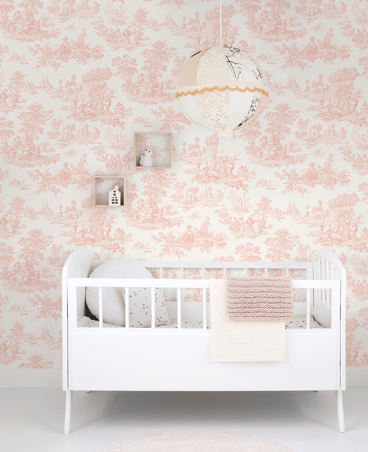 Chateau Toile Peel and Stick Removable Wallpaper